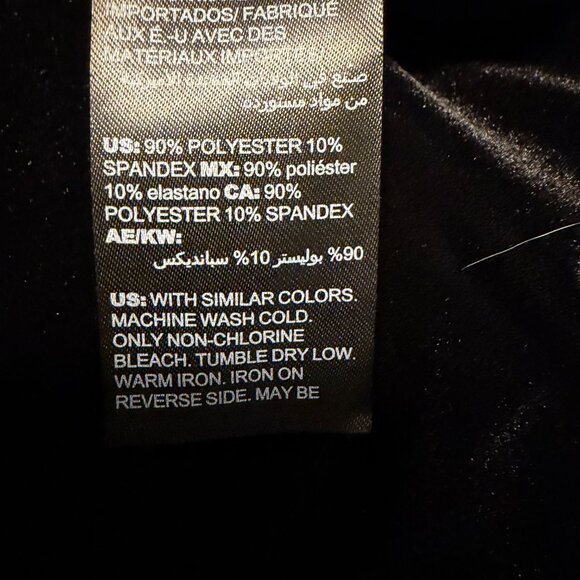 Chico’s Travelers Velvet Tank Top Black Size 3 (XL 16/18) – Classic Stretch Knit - Picture 6 of 6